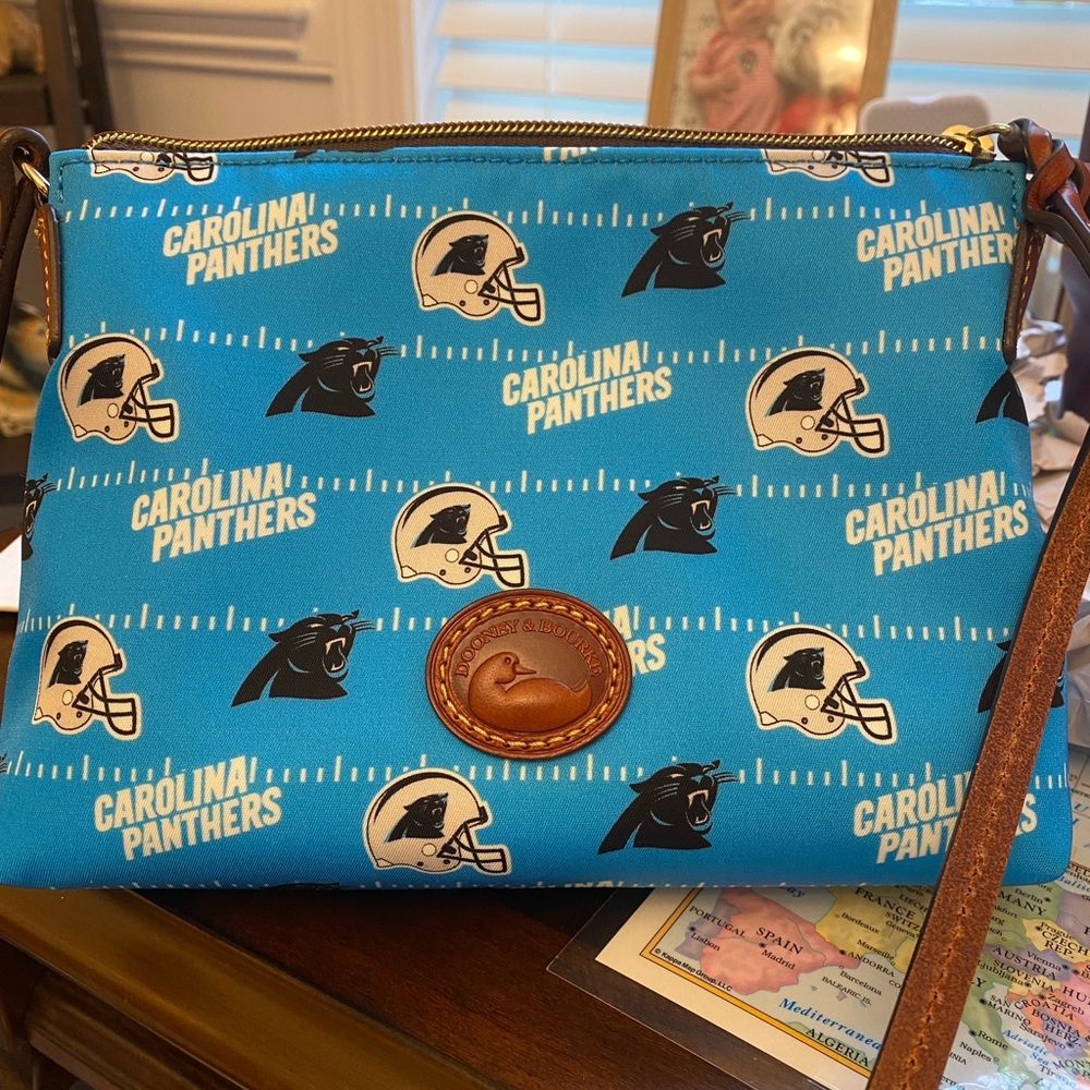 Carolina Panthers Dooney & Burke Crossbody Pouchette 💥SALE💥